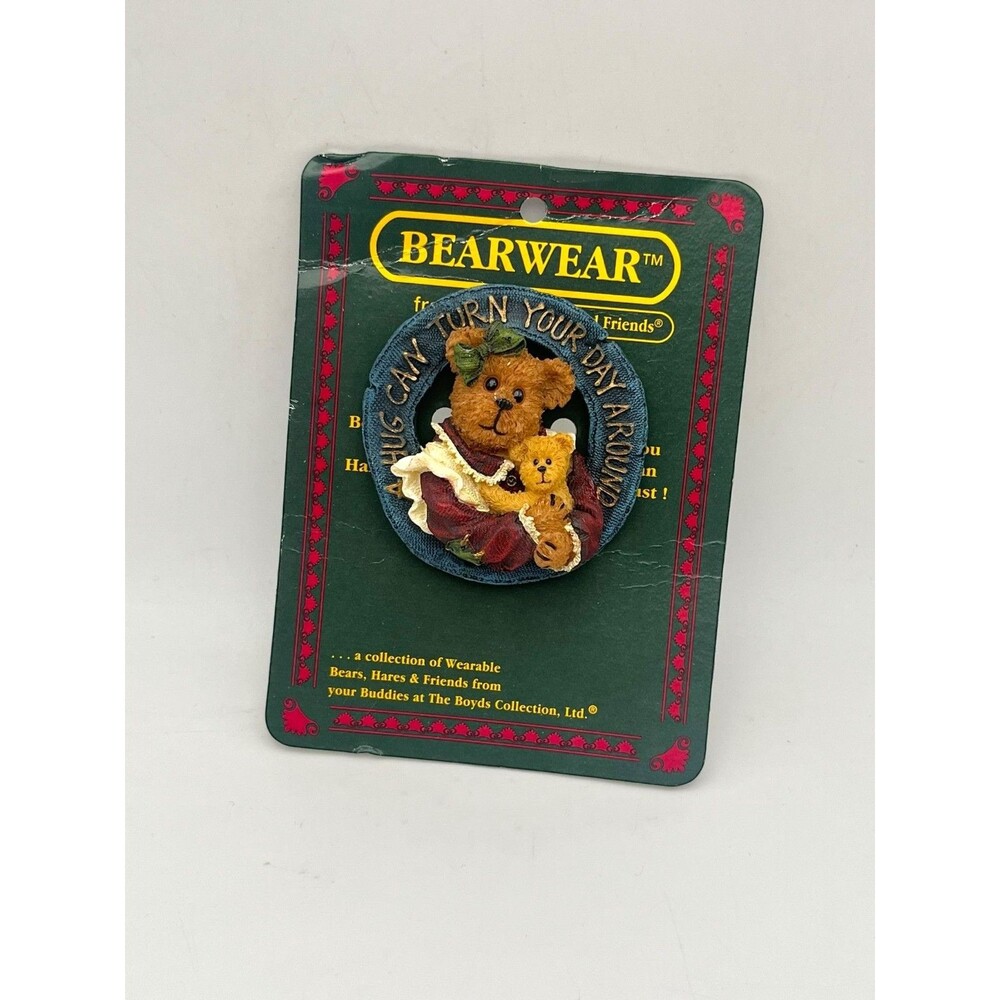 Boyds Bears Pin Lot Bearwear Stinger P. Wuzzie Bee Plush & Resin Brooch New 2000 - Picture 4 of 5